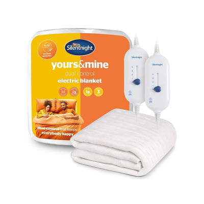 Boots Silentnight Yours & Mine Electric Blanket Double- Buy online at McGrocer
