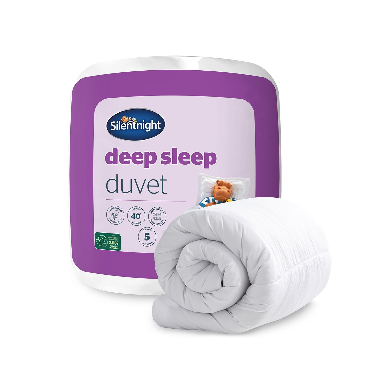 Silentnight Deep Sleep Duvet 13.5 Tog King, imported from the UK
