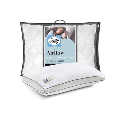 Boots Sealy Airflow Memory Foam Pillow- Buy online at McGrocer