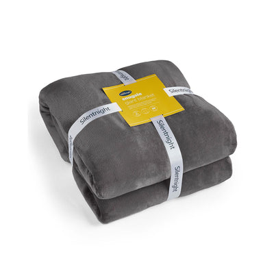 Boots Silentnight Snugsie Giant Blanket Charcoal- Buy online at McGrocer