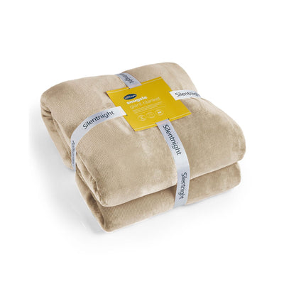 Boots Silentnight Snugsie Giant Blanket Neutral 180 x 240cm- Buy online at McGrocer