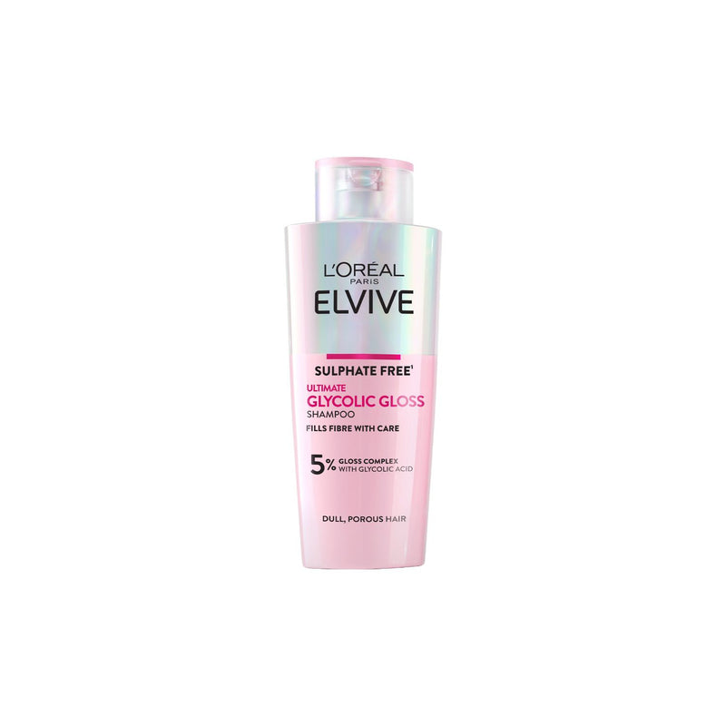L'Oréal Paris Elvive Glycolic Gloss shampoo 200ml (British brand)
