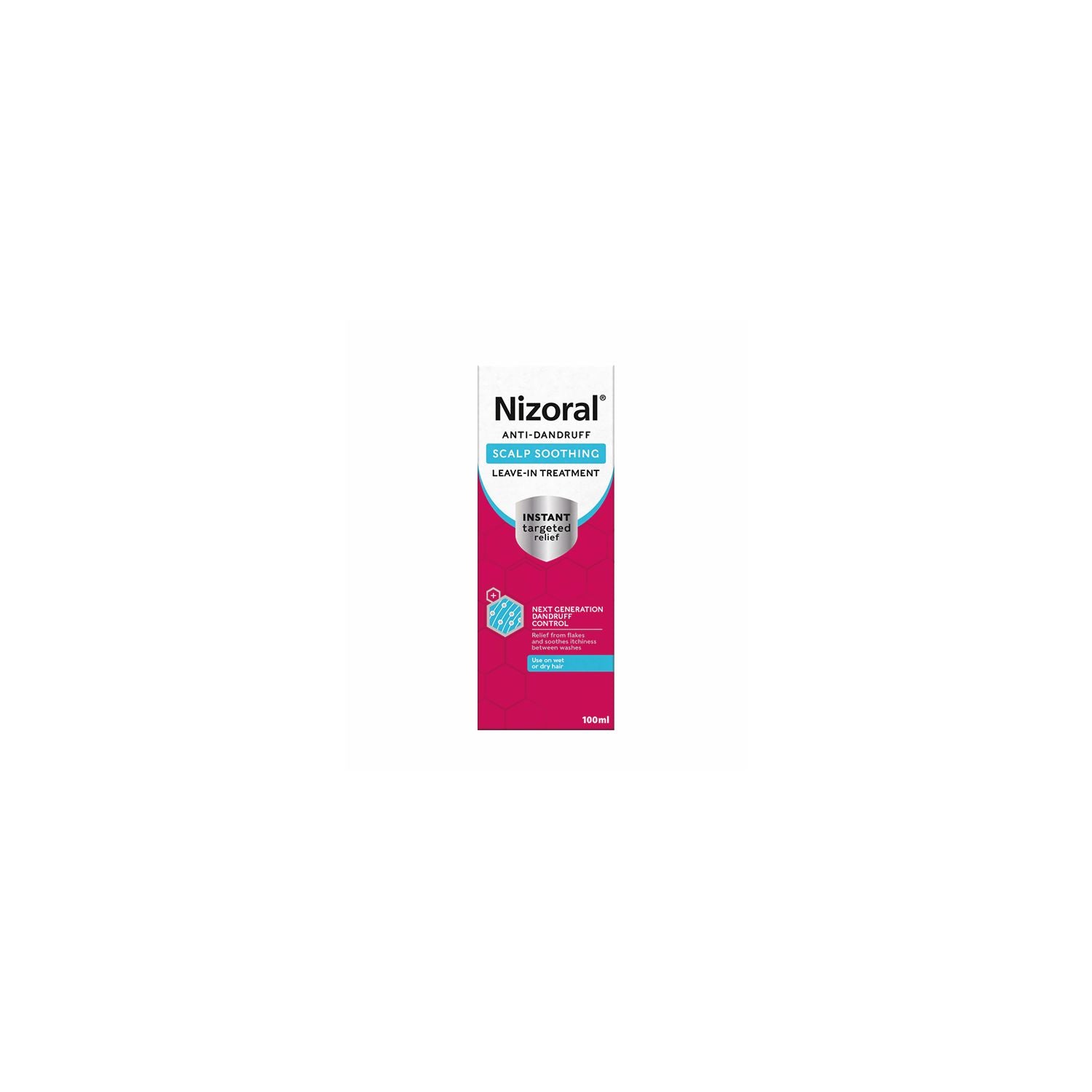 Nizoral Scalp Soothing Leave-in Treatment 100ml, imported from the UK