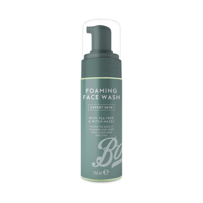 Boots Gesichtsreiniger für Männer, Experte Haut Teebaum Hamamelis 150ml