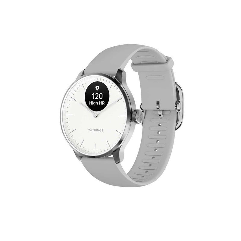 Withings Scanwatch Light White hybrid smartwatch, imported from the UK