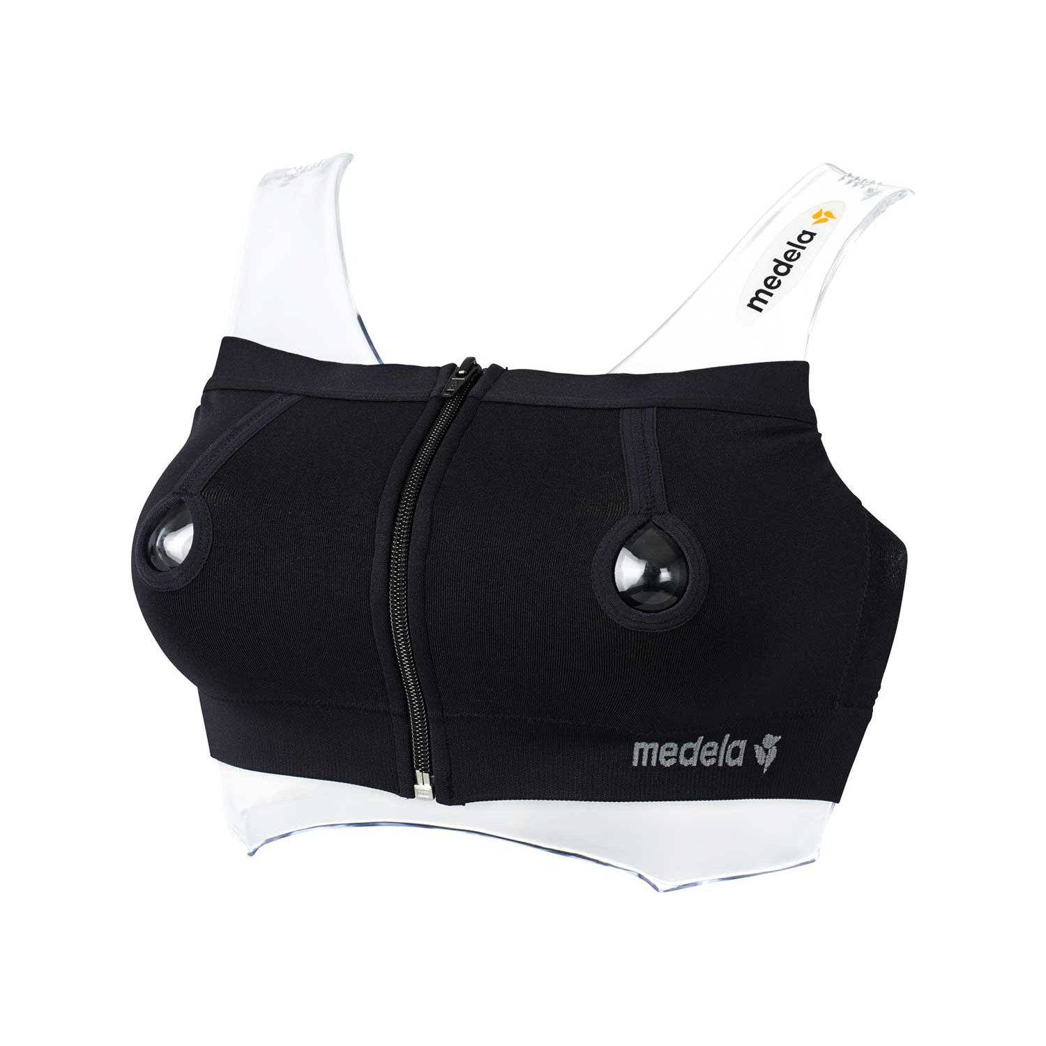 Medela hands-free bustier black size M (British brand)