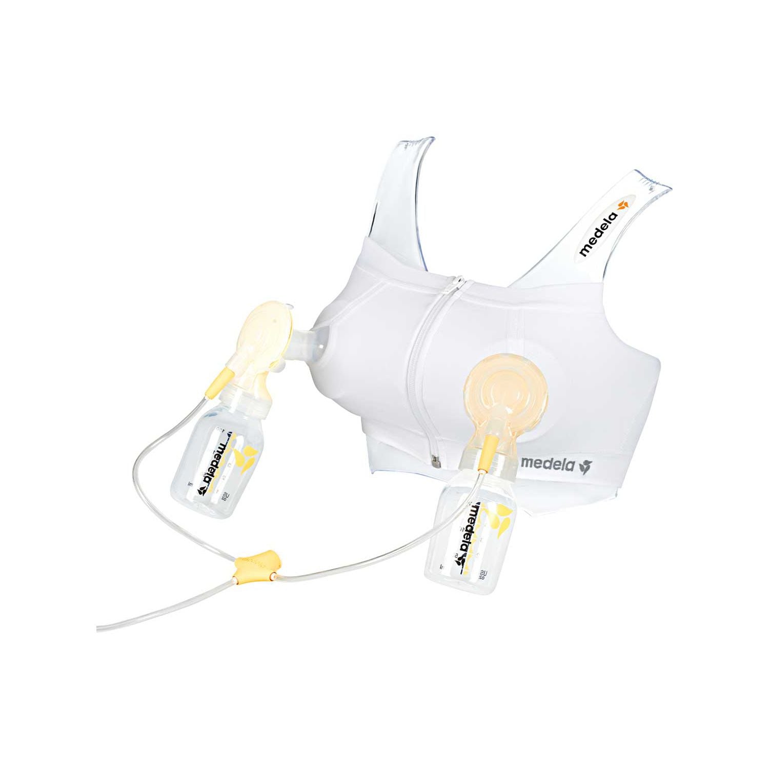 Medela hands-free bustier white L (British brand)