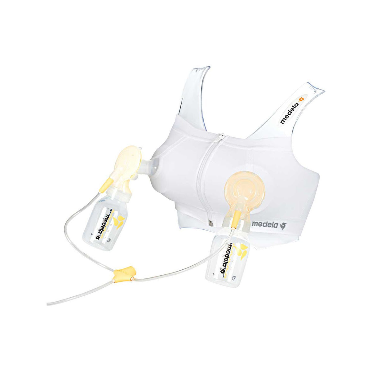 Medela hands-free bustier white L (British brand)