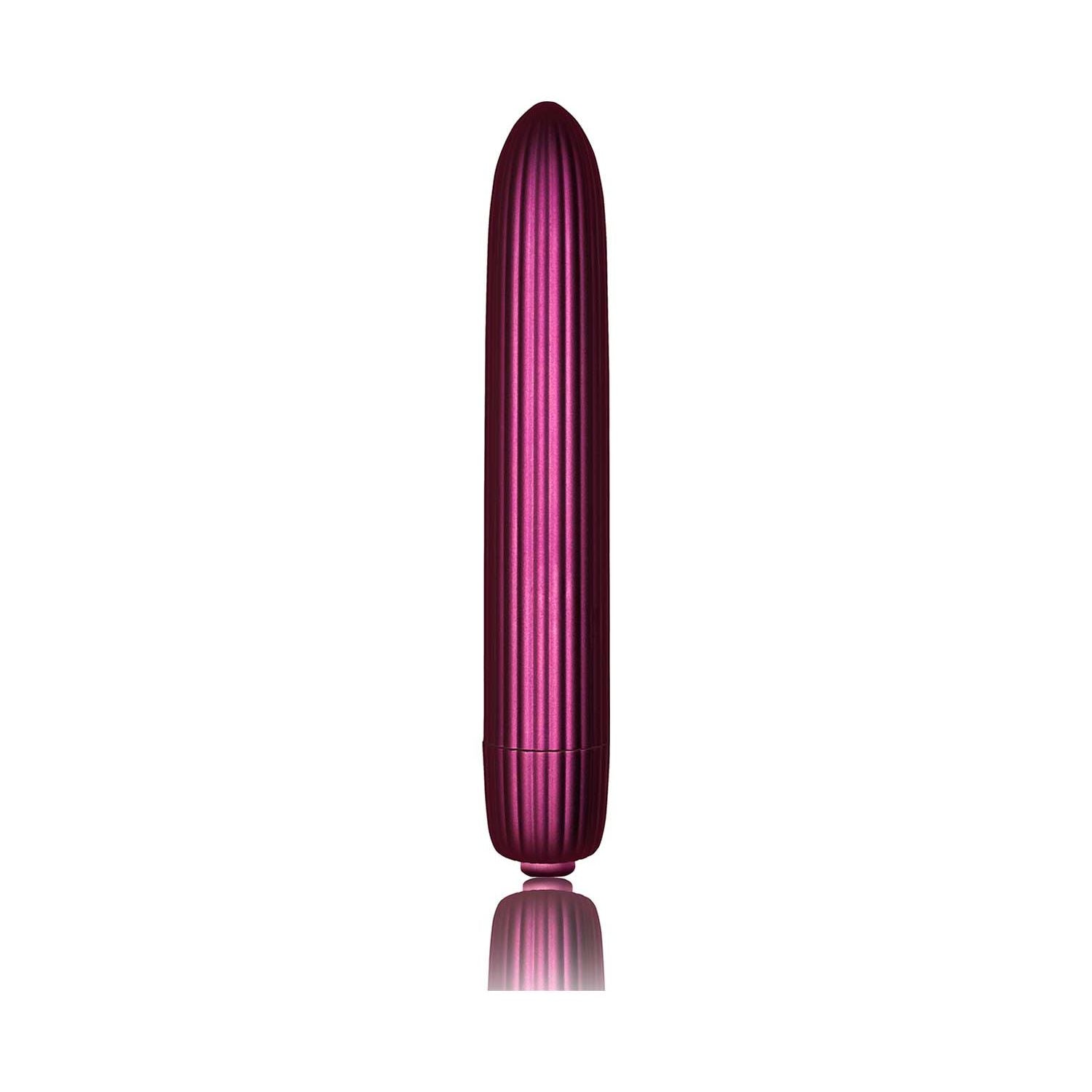 Rocks Off Hera slimline vibrator with ribbed design - British product