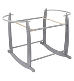 Clair de Lune Moses Basket White Dimple Grey - British product
