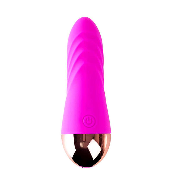 Waterproof Dual-Density Silicone Bullet Vibrator with 10 Functions