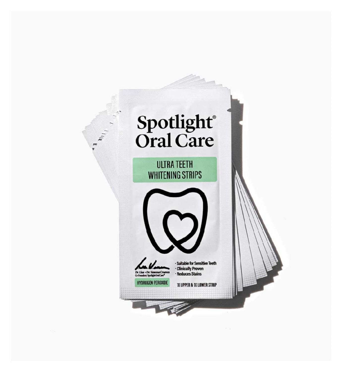 Spotlight Ultra teeth whitening strips and toothpaste, UK version