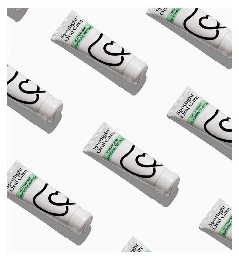 Spotlight Ultra teeth whitening strips and toothpaste, UK version