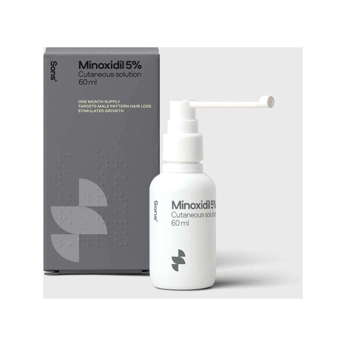 Sons Minoxidil 5% 60ml - British product