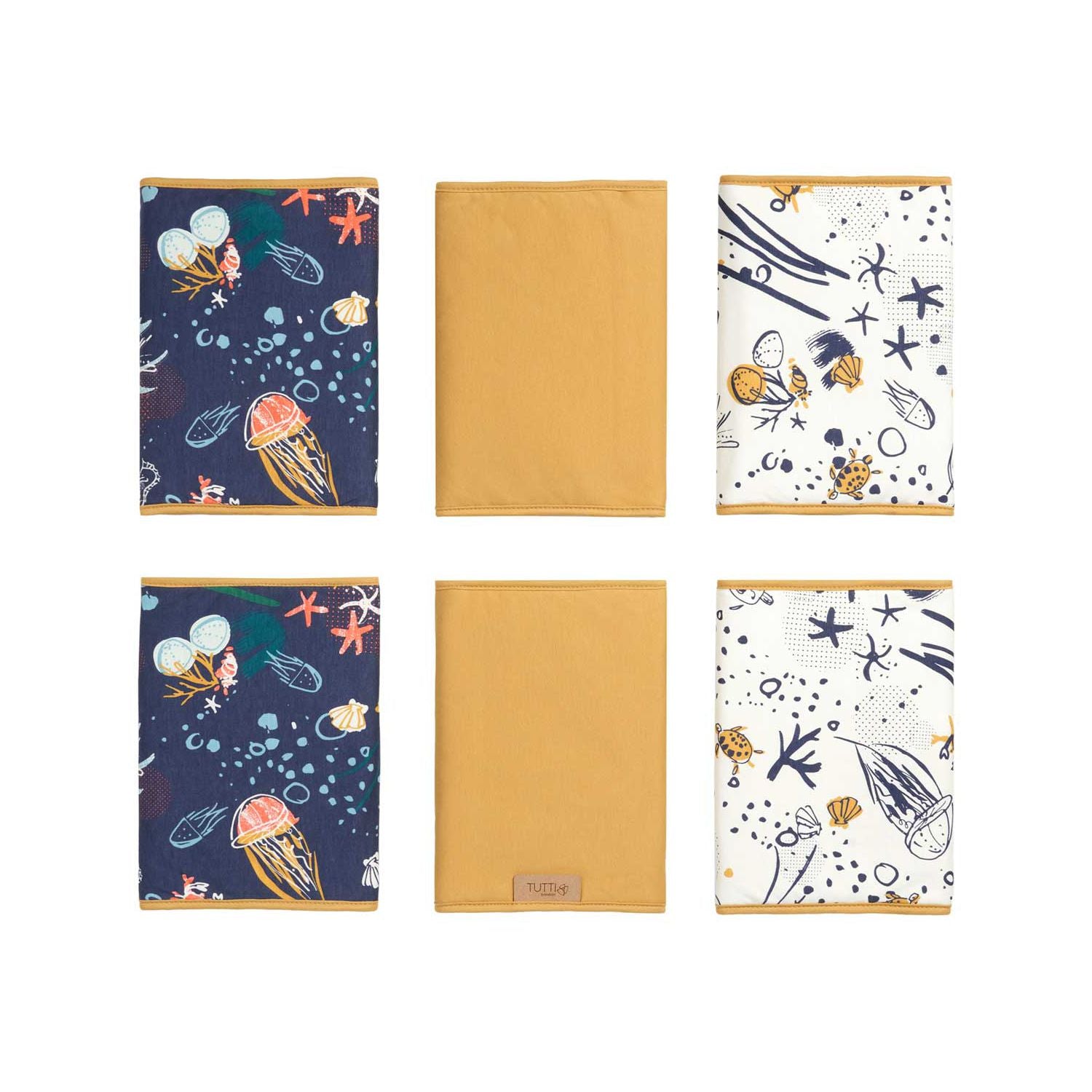 Tutti Bambini Our Planet cot wraps 6-pack (British brand)