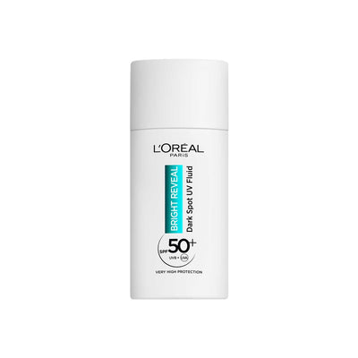 Boots L'Oréal Paris Bright Reveal Dark Spot UV Fluid SPF 50+ Niacinamide 50ml- Buy online at McGrocer