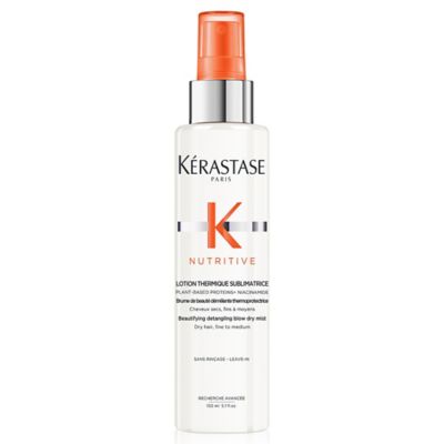 Kérastase Nutritive Beautifying Detangling Blow-Dry Mist for Fine to Medium Dry Hair Heat Protectant Lotion Thermique 150ml