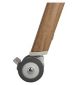 Tutti Bambini Cozee Air bedside crib Scandinavian walnut ecru, UK version