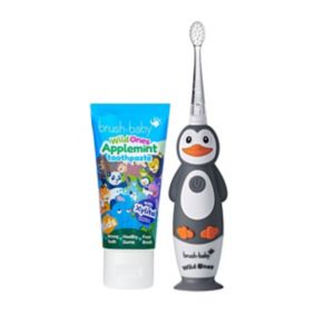 Brush Baby WildOnes Rechargeable Toothbrush Applemint Toothpaste