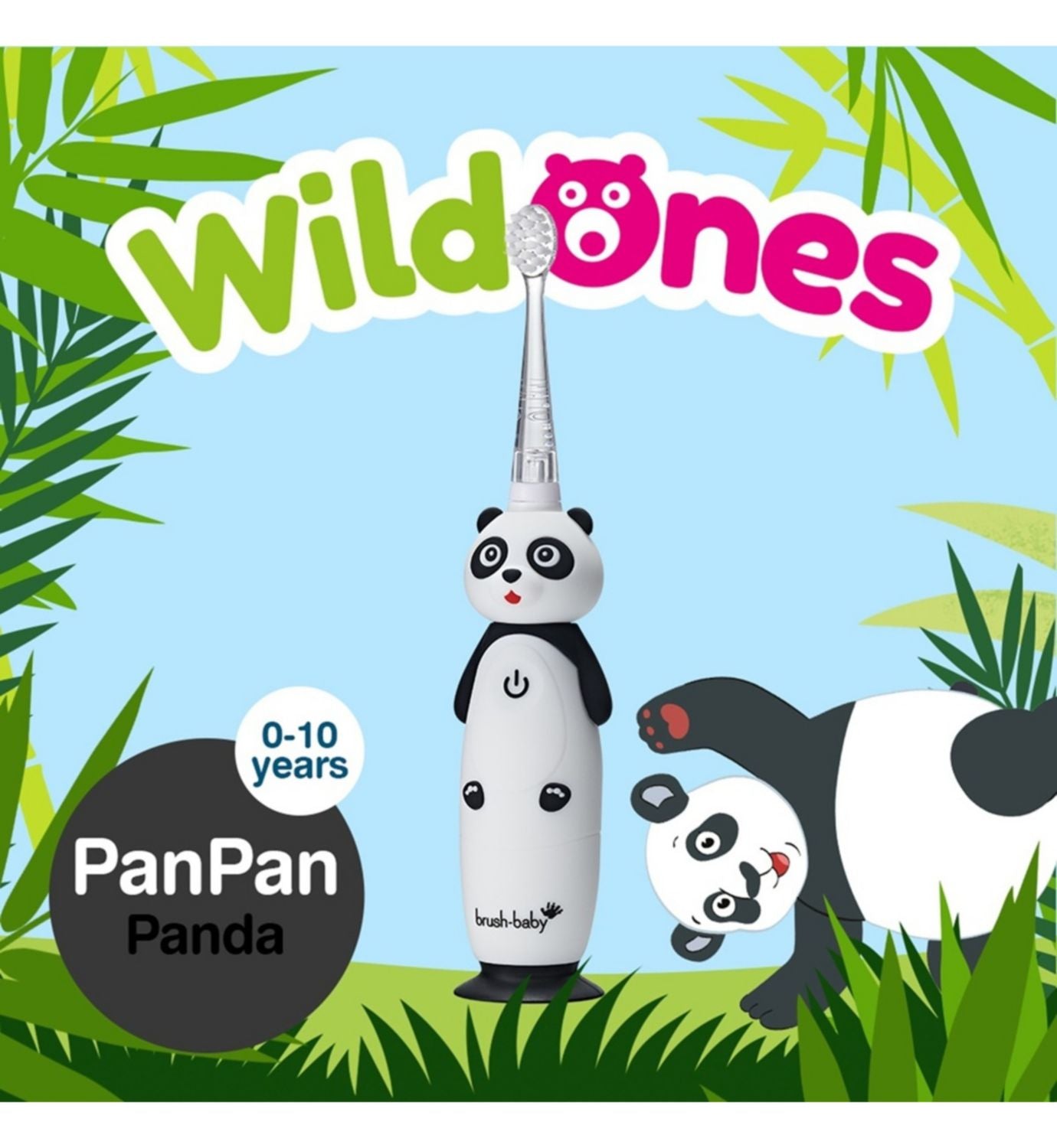 Brush Baby WildOnes Panda Electric Toothbrush - British product