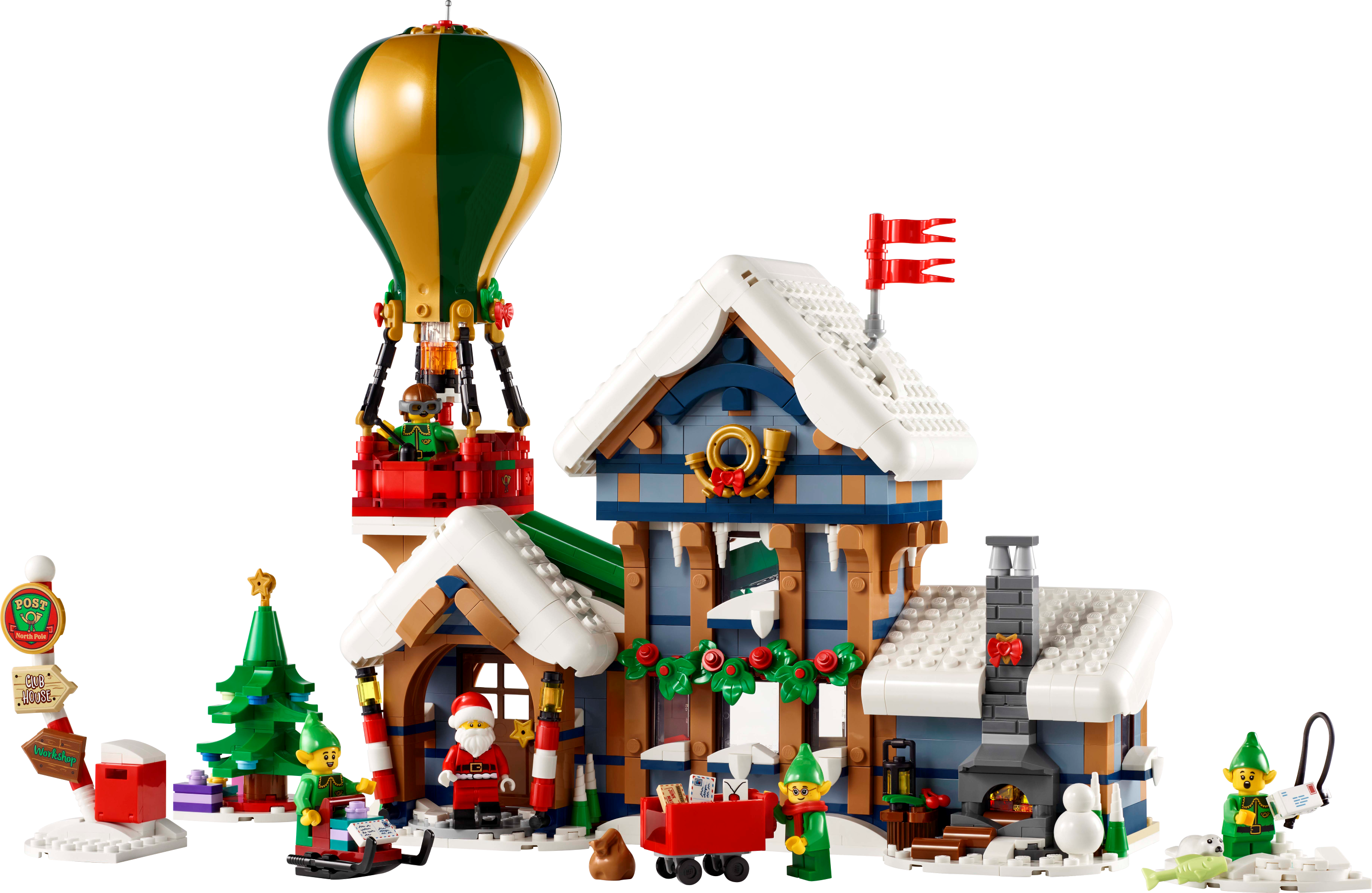 LEGO Santa's Post Office building set 1440 Pieces (British brand)