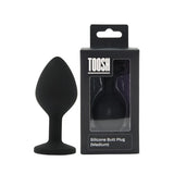 Loving Joy pink silicone butt plug medium, imported from the UK