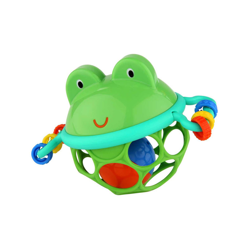 Bright Starts Oball Jingle & Shake Pal Frog Rattle baby toy (British brand)