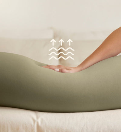 Kit d'oreiller de grossesse bbhugme Olive Poussiéreuse
