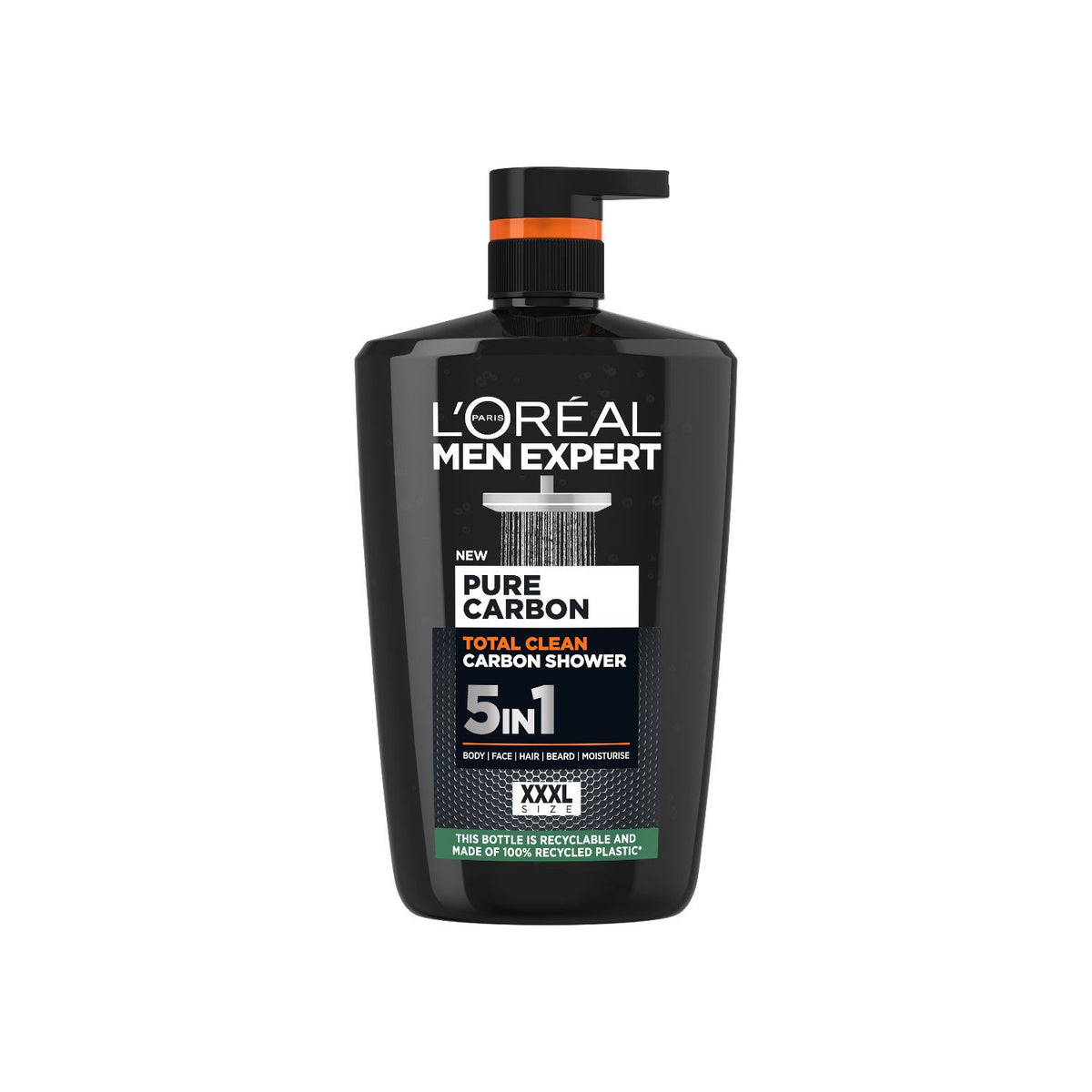 L'Oréal Men Expert Pure Carbon 5-in-1 Shower Gel 1L, UK version