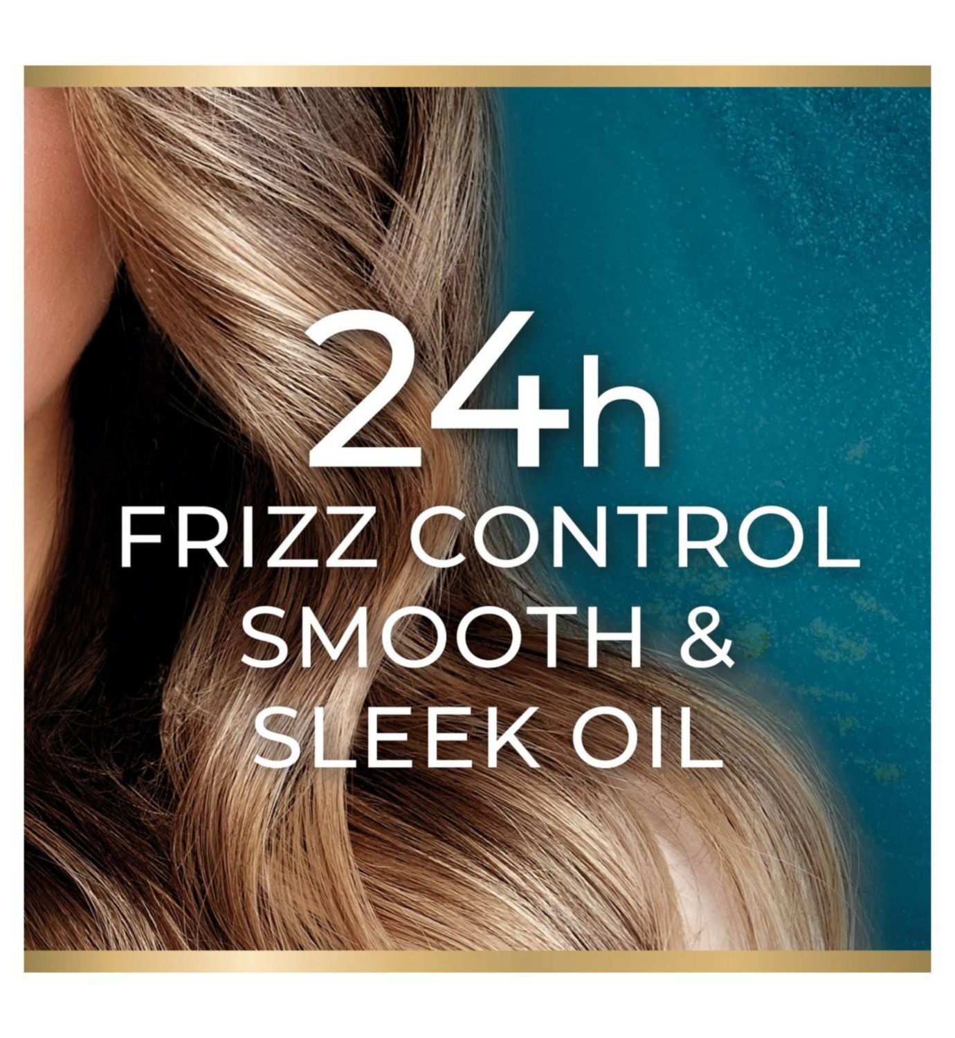 OGX Rescue Fusions Frizz Control Smooth & Sleek Hair Oil 50ml (British brand)