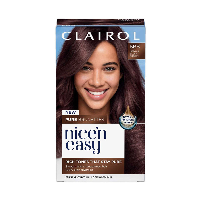 Clairol hair dye 5BB Medium Blush Brown - British product