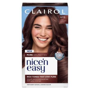 Clairol Nice n Easy permanent hårfarge lys hasselbrun