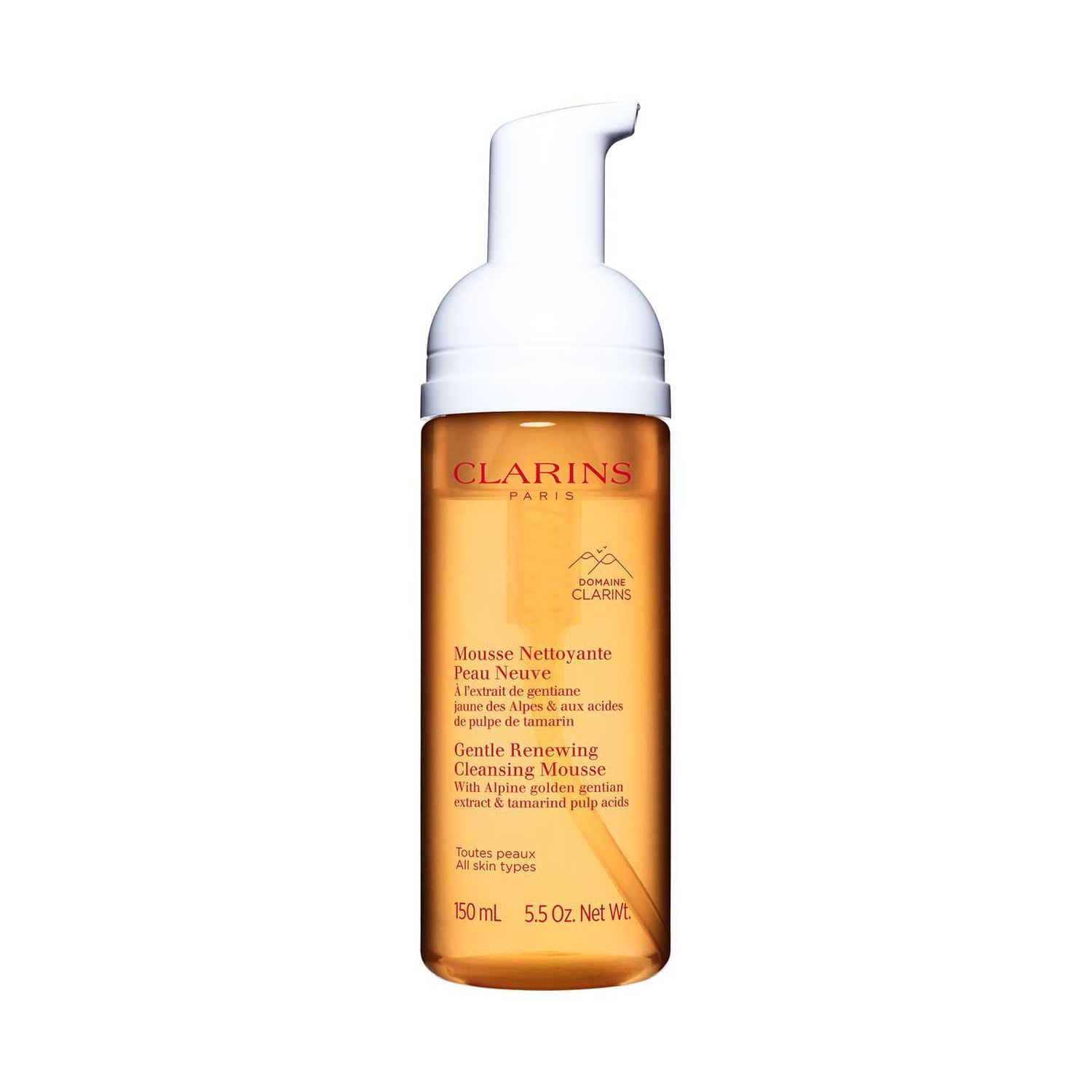Clarins gentle renewing cleansing mousse (British brand)