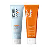 Nip+Fab Glycolic and Vitamin C scrub duo 75ml each, UK version