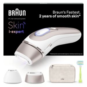Boots Braun Smart IPL Skin i·expert At Home Hair Removal Kit with Venus Razor PL7147- Buy online at McGrocer