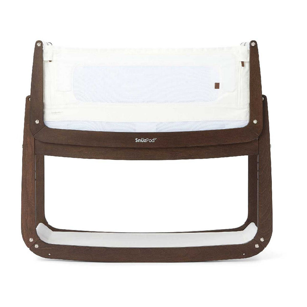 SnuzPod 4 Bedside Crib, The Natural Edit - Ebony