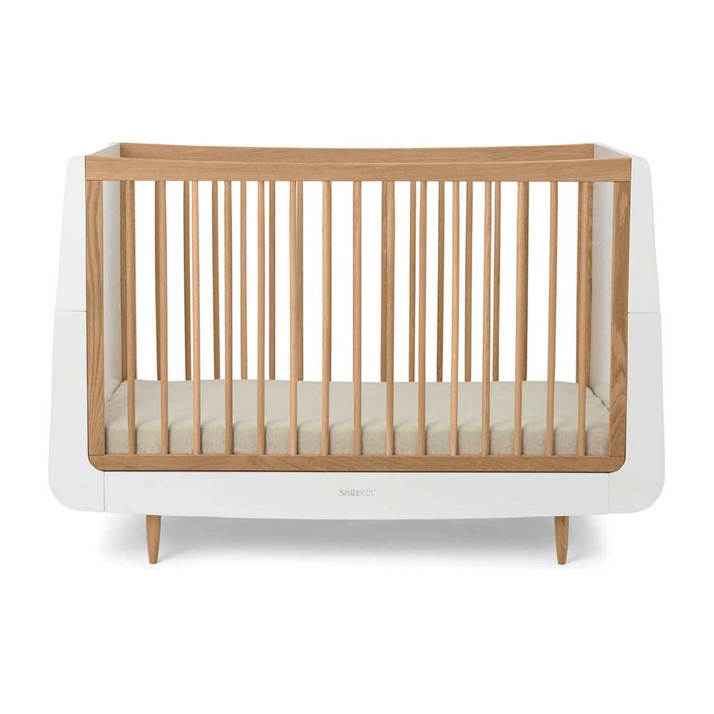 SnuzKot Skandi Cot Bed, The Natural Edit - Oak