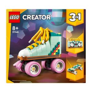 Boots LEGO Creator 3in1 Retro Roller Skate Building Set 8 Years Old- Buy online at McGrocer