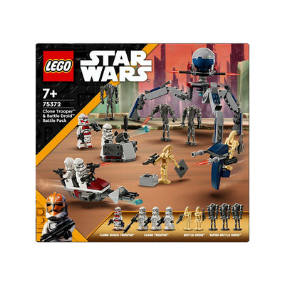 Boots LEGO Star Wars Clone Trooper Battle Droid Battle Pack- Buy online at McGrocer