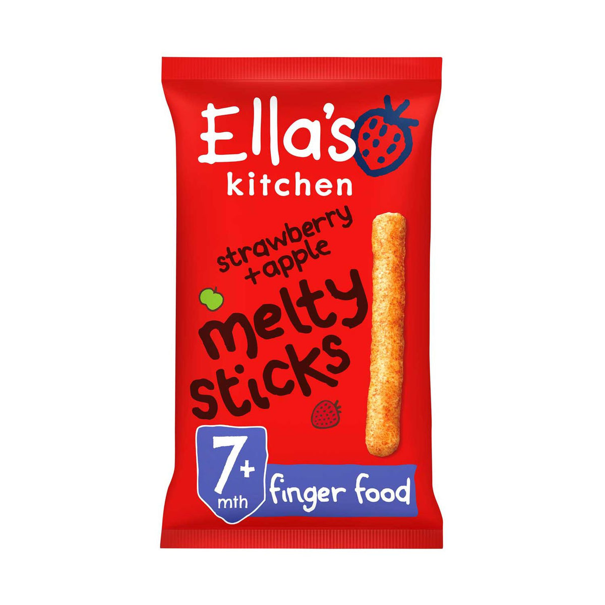 Ella's Kitchen strawberry apple melty sticks 16g (British brand)