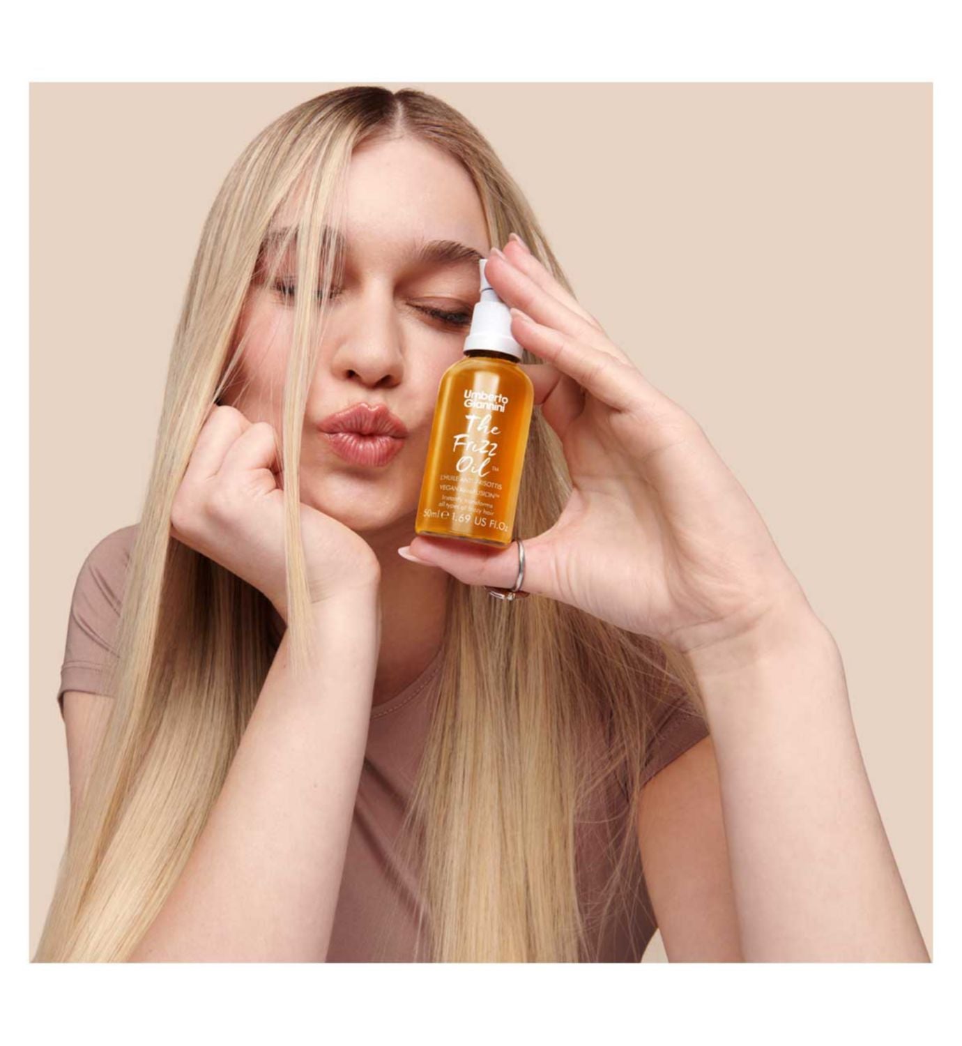 Umberto Giannini The Frizz Oil for dry hair 50ml (British brand)