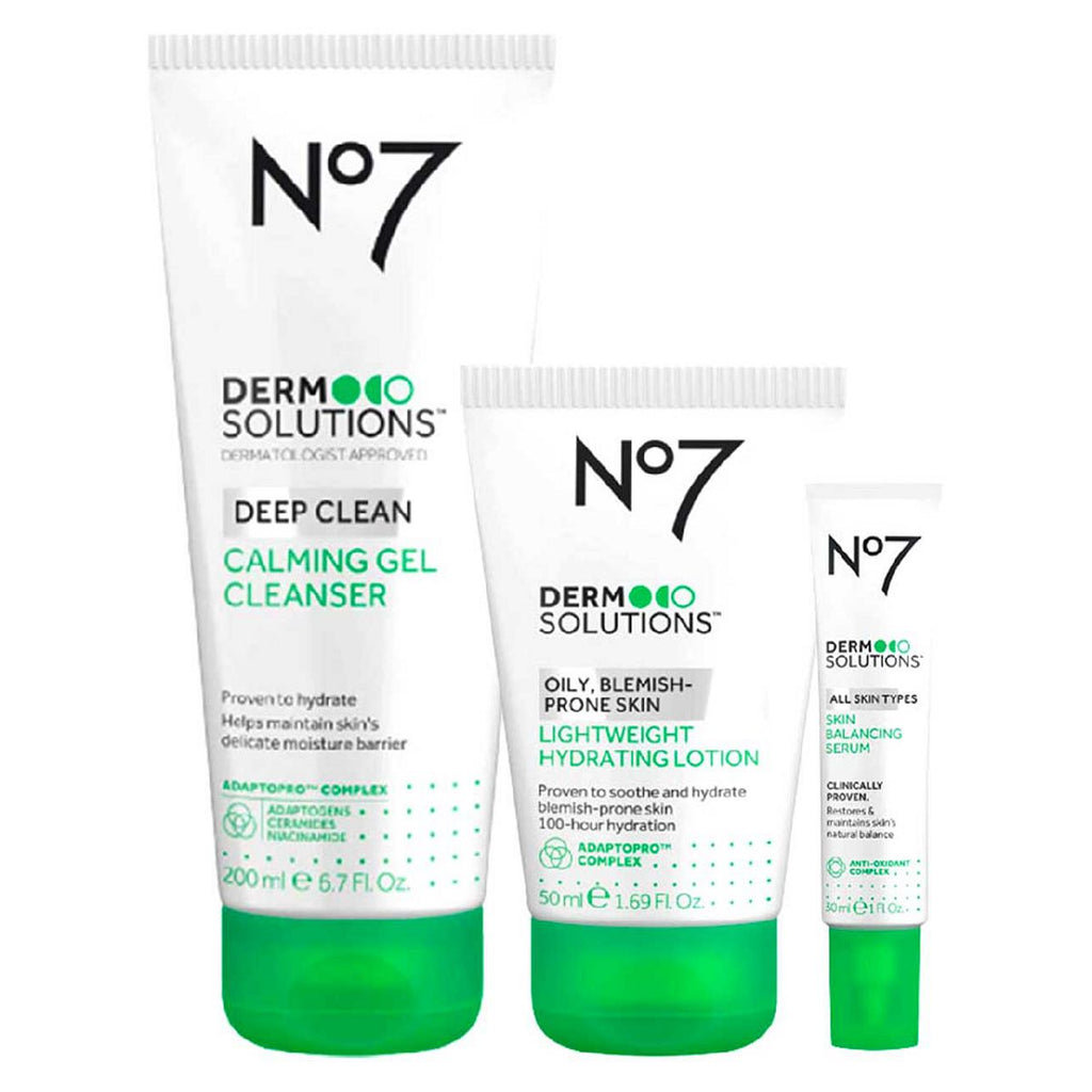 No7 Derm Solutions Oily Skin Regime