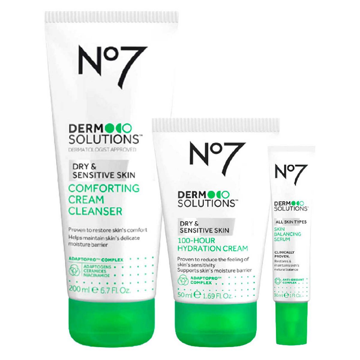 No7 Derm Solutions Dry Skin Regime GOODS Boots   