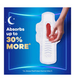 Always Infinity FlexProtect Sanitary Towels Night Extra (Size 4) With Wings 9 Pads