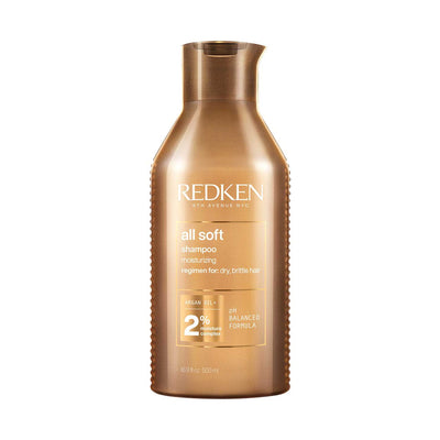 Boots Redken All Soft Shampoo for Dry Hair with Argan Oil 500ml- Buy online at McGrocer