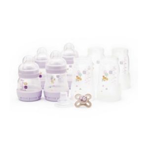 Ensemble de biberons MAM Easy Start Petit 130ml 160ml 260ml Ensemble d'alimentation Lilas
