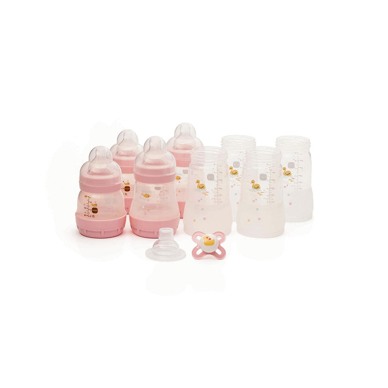 MAM Easy Start Anti-Colic Baby Bottle Small Set - Pink