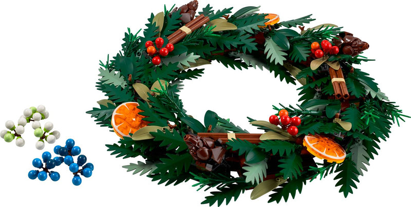 LEGO Botanical Wreath Model 1194 Piece Set (British brand)