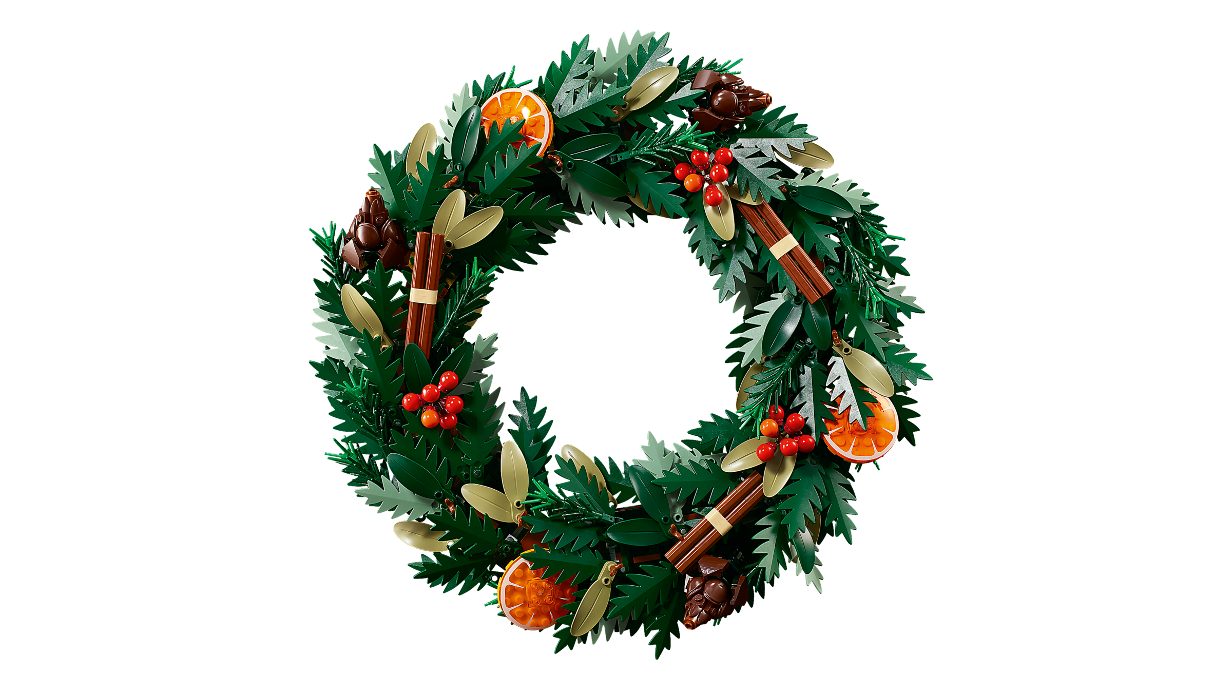 LEGO Botanical Wreath Model 1194 Piece Set (British brand)