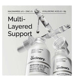 The Ordinary skincare set Skin Support, imported from the UK